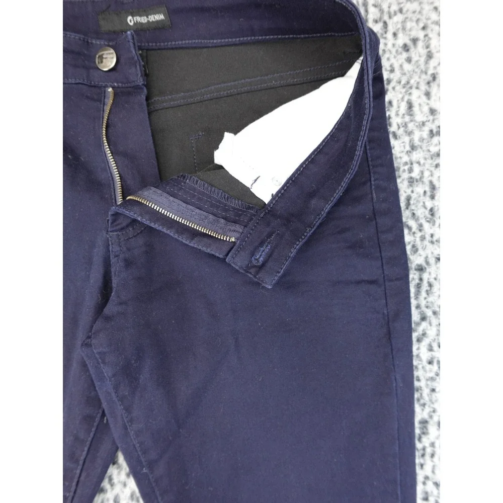 Fried Denim Slim Fit Jeans‎ Mens 32x30 Navy Blue Stretch Cotton Blend Casual